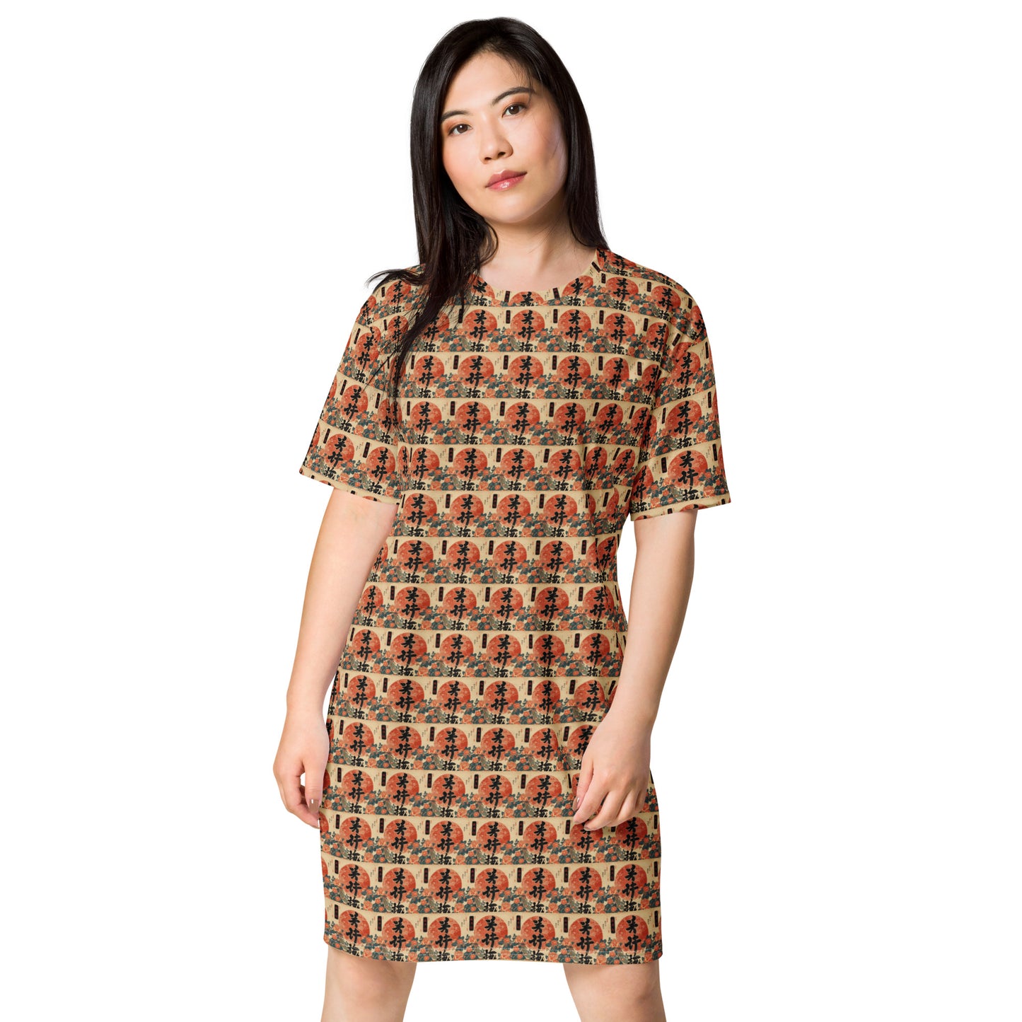 ChiŌji Drift® Shodō Design T-shirt dress