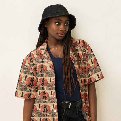 ChiŌji Drift® Shodō Design button shirt